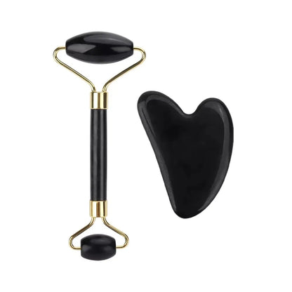 Obsidian Glow Roller™ – Luxe Gezichtsmassage Tool