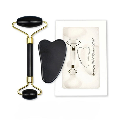 Obsidian Glow Roller™ – Luxe Gezichtsmassage Tool