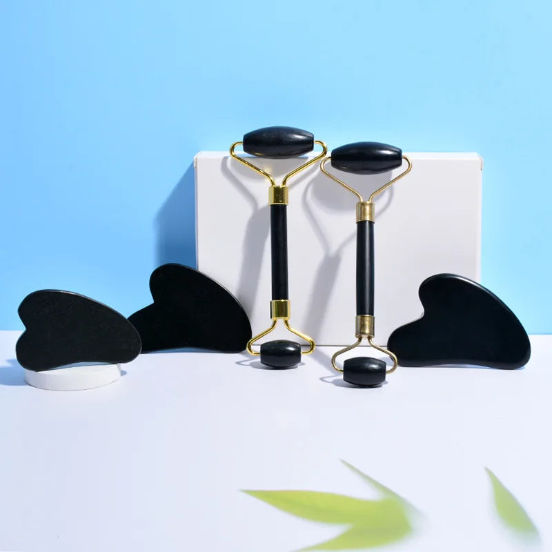 Obsidian Glow Roller™ – Luxe Gezichtsmassage Tool